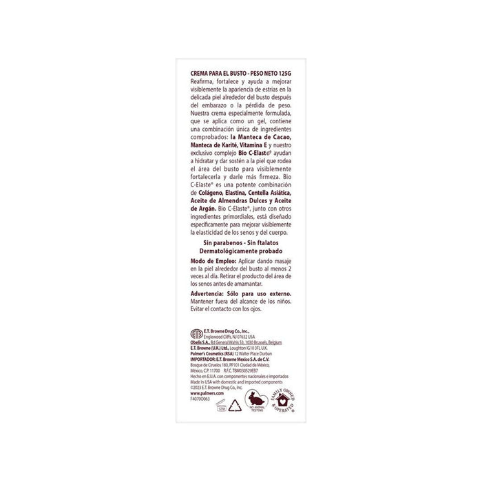 
    Creme Firmador de Busto Palmer's Cocoa Butter 125G - Palmer'S Babytunes
  