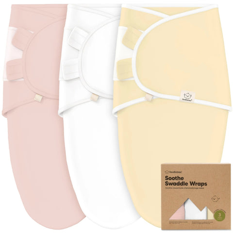 Cueiro Swaddle keaBabies Soothe Baby 3 Peças Daffodil 0-3M