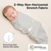 Cueiro Swaddle keaBabies Soothe Baby 3 Peças Sage 0-3M