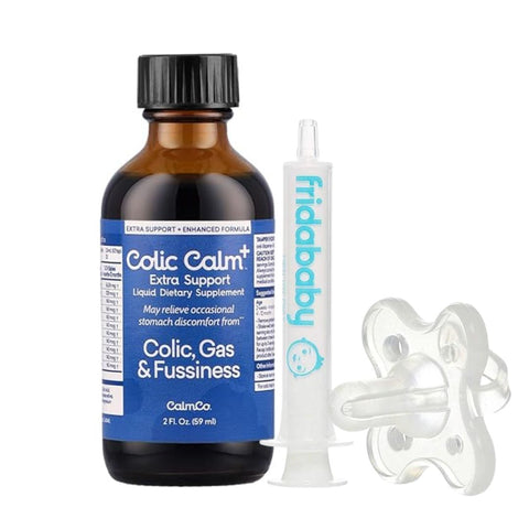 Kit Colic Calm Plus Remédio Para Cólicas 59ML e Chupeta Dosadora Para Medicamentos Medifrida Fridababy