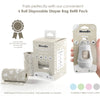 Saco de Fraldas Descartáveis Moodie Teddy Bear Cloudy Grey