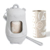 Saco de Fraldas Descartáveis Moodie Teddy Bear Cloudy Grey