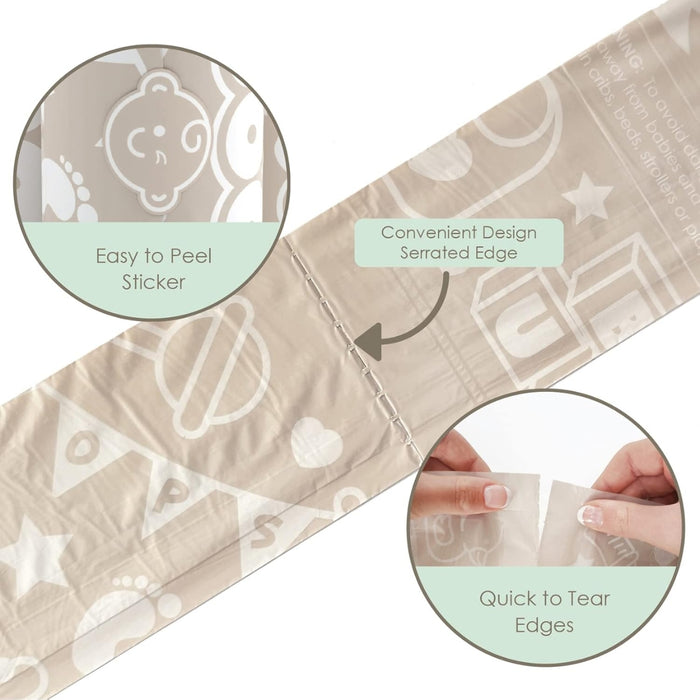 
    Refil de Sacos Descartáveis Moodie Sem Fragrância - 06 Unidades - Moodie Babytunes
  