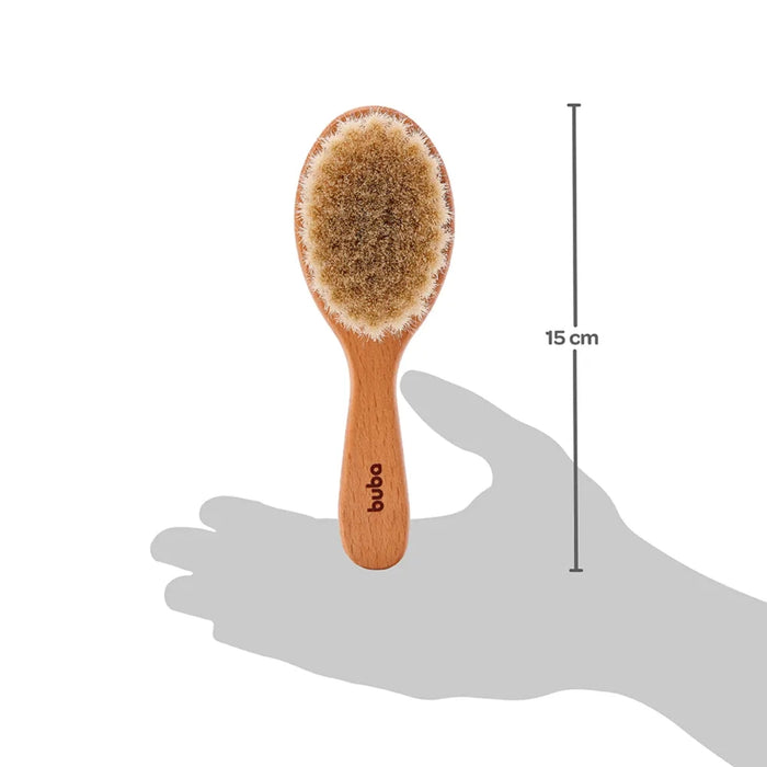 
    Escova De Cabelo para Bebê Buba em Madeira com Cerdas Naturais
  