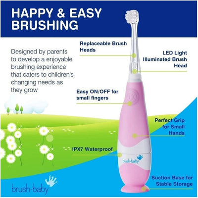 Escova Dental Elétrica BabySonic - Durável