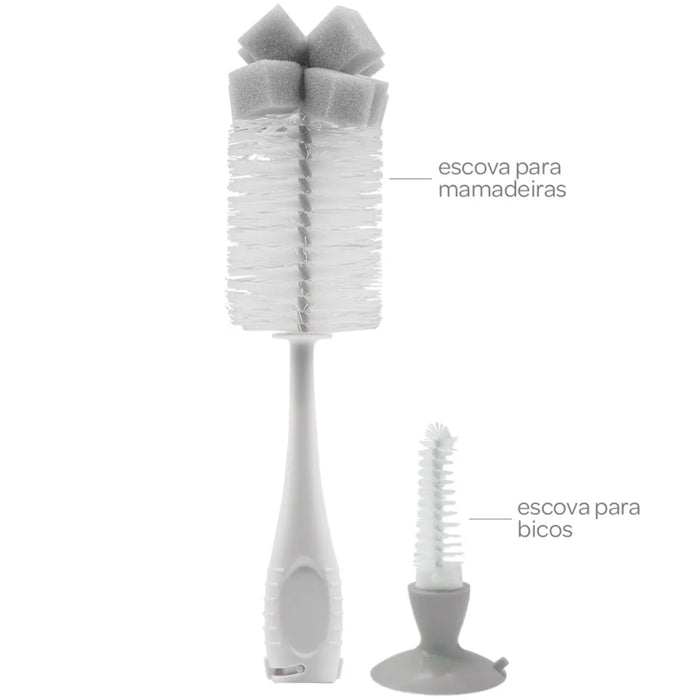 
    Escova Para Mamadeira Buba Cinza
  