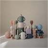 Escova Para Mamadeira de Silicone Mushie Cambridge Blue - Mushie Babytunes