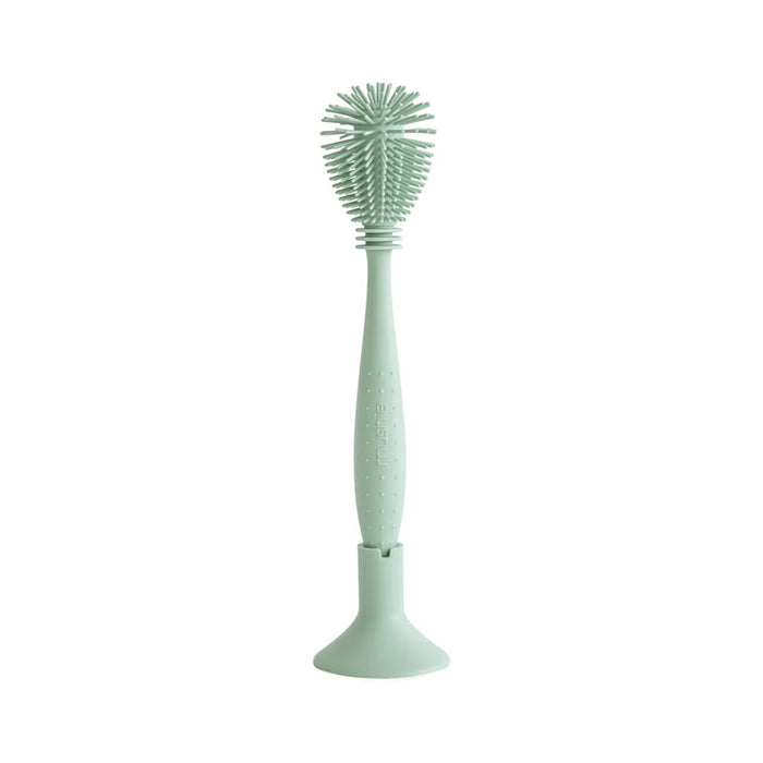 
    Escova Para Mamadeira de Silicone Mushie Cambridge Blue - Mushie Babytunes
  