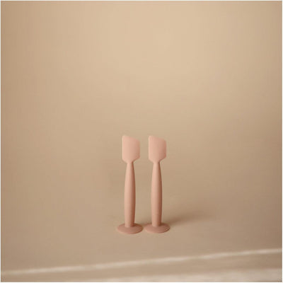 Espátula Para Aplicar Creme em Fralda Mushie Blush - Base com ventosa inteligente