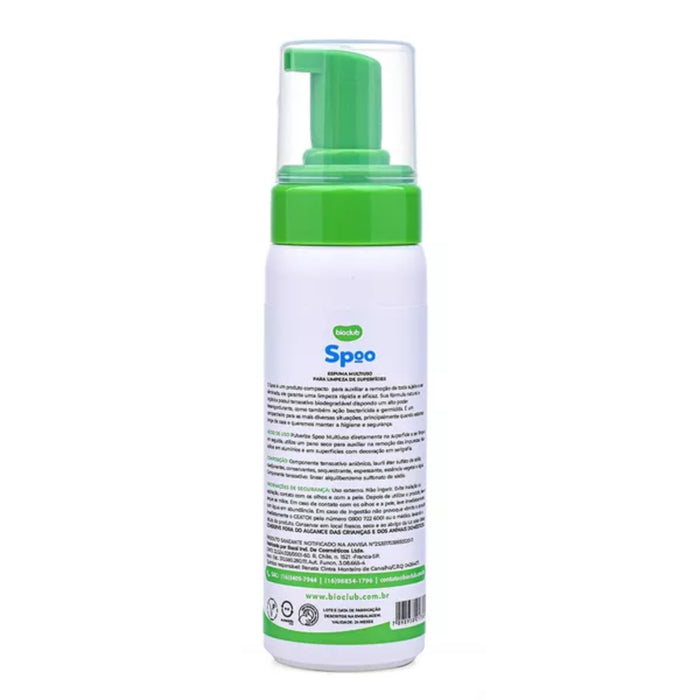
    Espuma de Limpeza Multiuso Spoo Bioclub 200ml
  