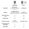 Esterilizador e Secador De Mamadeiras Baby Brezza One Step Advanced Branco 110V