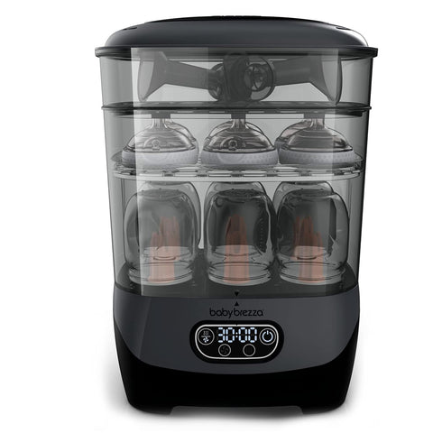 Esterilizador e Secador De Mamadeiras Baby Brezza One Step Advanced Charcoal 110V
