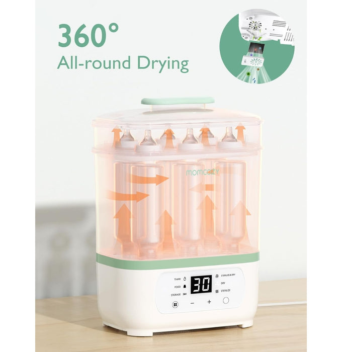 
    Esterilizador e Secador De Mamadeiras Momcozy Electric Steam 8 em 1
  