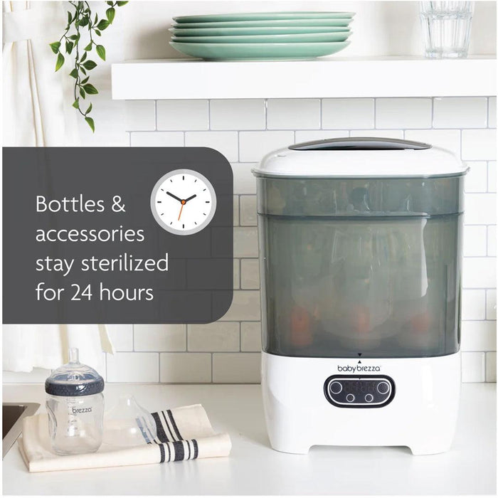 
    Esterilizador e Secador De Mamadeiras Baby Brezza One Step Advanced Branco 110V - Baby Brezza Babytunes
  