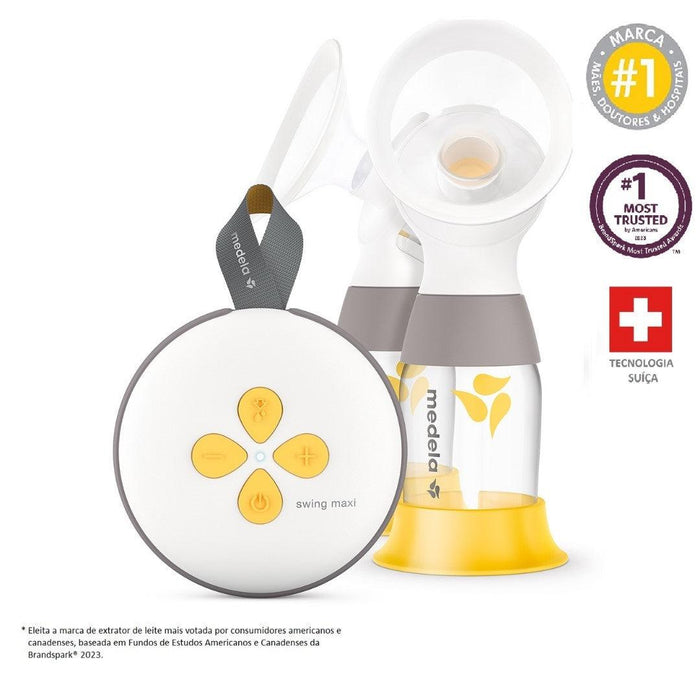 
    Extrator Elétrico Duplo Medela Swing Maxi - Medela Babytunes
  