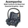 Carrinho Travel System Maxi-Cosi Anna³ Trio Essential Graphite