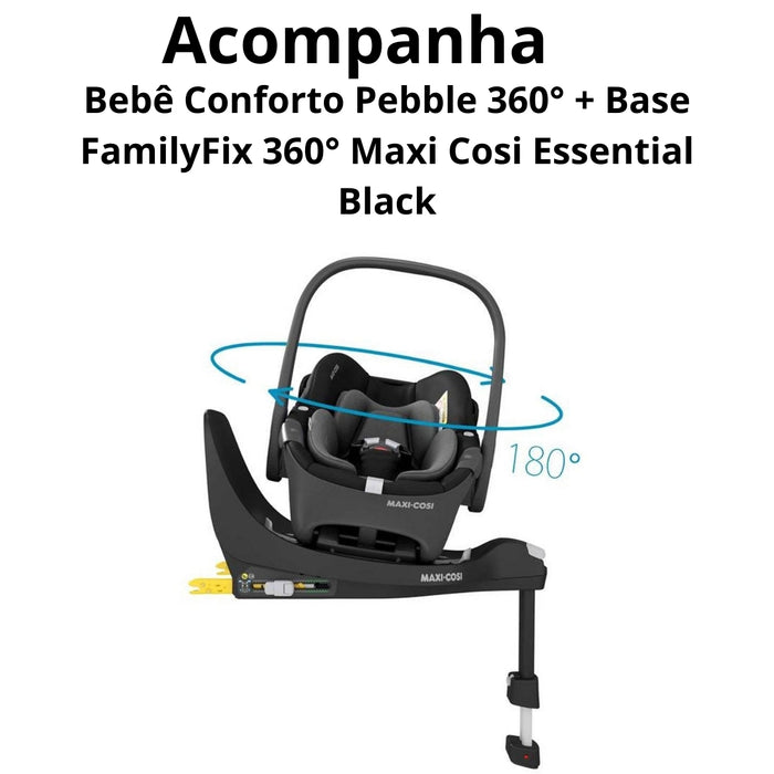 
    Carrinho Travel System Maxi-Cosi Anna³ Trio Isofix Essential Black - Maxi-Cosi Babytunes
  