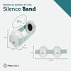 Fone Abafador de Ruído Safety 1st Silence Band Grey