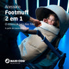 Footmuff 2 em 1 Para Carrinho de Bebê Maxi-Cosi Black