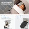 Footmuff 2 em 1 Para Carrinho de Bebê Maxi-Cosi Black
