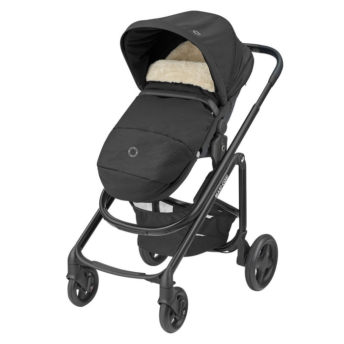 
    Footmuff 2 em 1 Para Carrinho de Bebê Maxi-Cosi Black
  