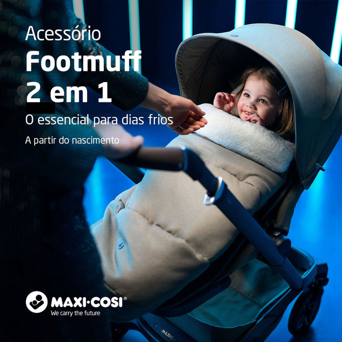 
    Footmuff 2 em 1 Para Carrinho de Bebê Maxi-Cosi Twillic Truffle
  