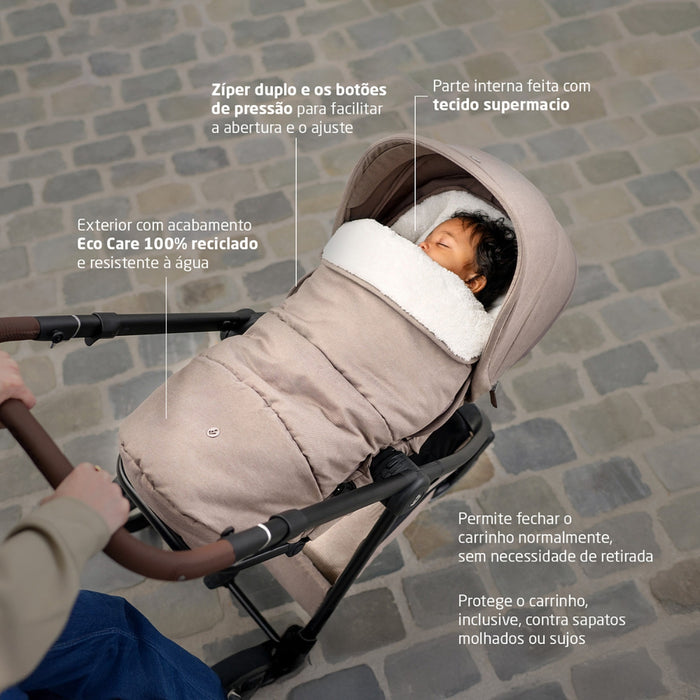 
    Footmuff 2 em 1 Para Carrinho de Bebê Maxi-Cosi Twillic Truffle
  