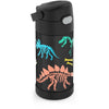 Garrafa Térmica Infantil Thermos Brilha no Escuro Dinossauro 350ML - Thermos Babytunes