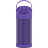 Garrafa Térmica Infantil Thermos Foogo Roxa 350ML