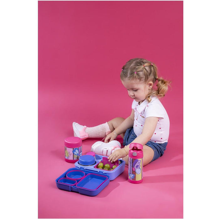 
    Garrafa Térmica Infantil Thermos Funtainer Borboleta 355ML - Thermos Babytunes
  