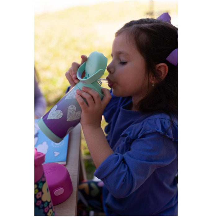 
    Garrafa Térmica Infantil Thermos Funtainer Corações 355ML - Thermos Babytunes
  