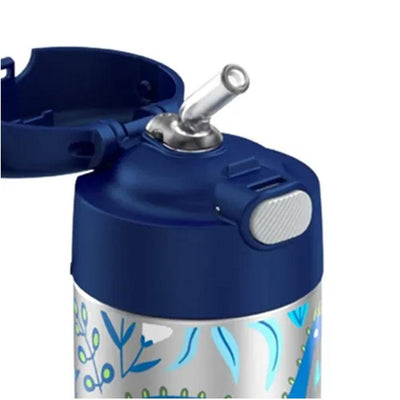Garrafa Térmica Infantil Thermos Funtainer Reino dos Dinossauros 355ML - Material Higiênico