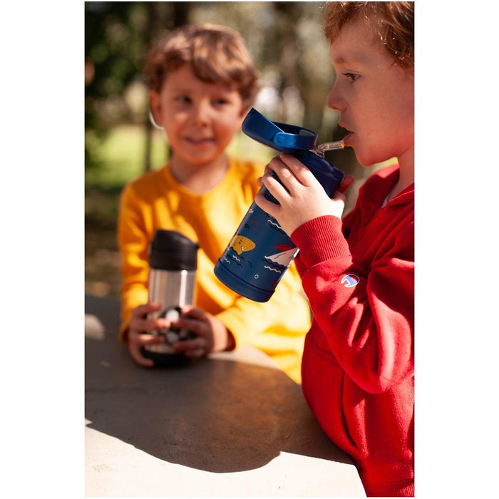 
    Garrafa Térmica Infantil Thermos Funtainer Tubarão 355ML - Thermos Babytunes
  