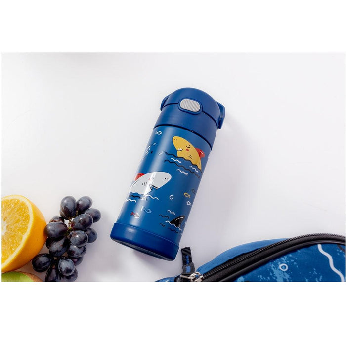 
    Garrafa Térmica Infantil Thermos Funtainer Tubarão 355ML - Thermos Babytunes
  