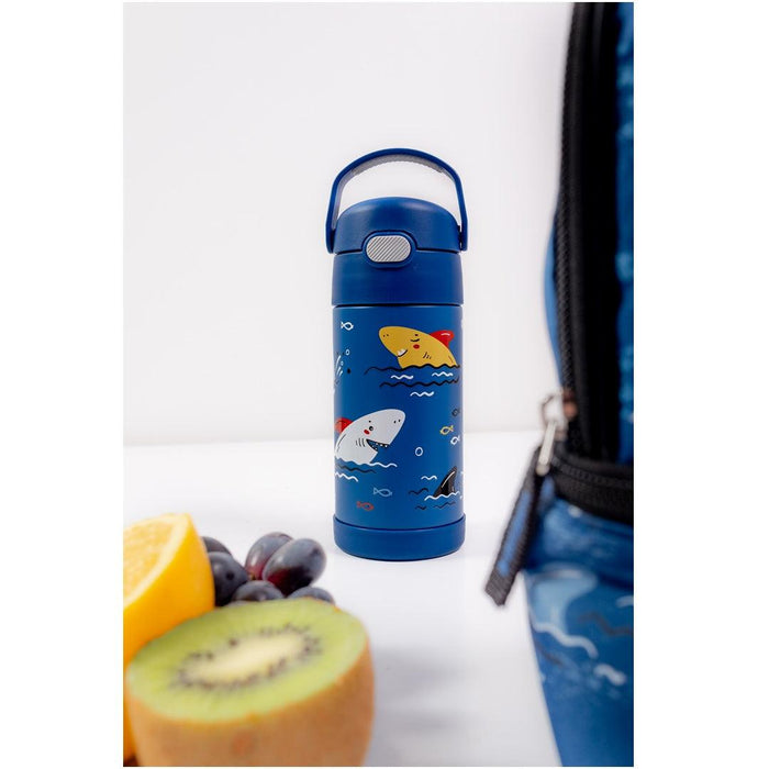 
    Garrafa Térmica Infantil Thermos Funtainer Tubarão 355ML - Thermos Babytunes
  