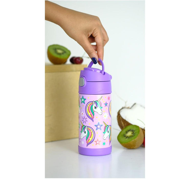 
    Garrafa Térmica Infantil Thermos Funtainer Únicornio 355ML - Thermos Babytunes
  