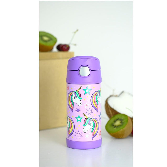 
    Garrafa Térmica Infantil Thermos Funtainer Únicornio 355ML - Thermos Babytunes
  