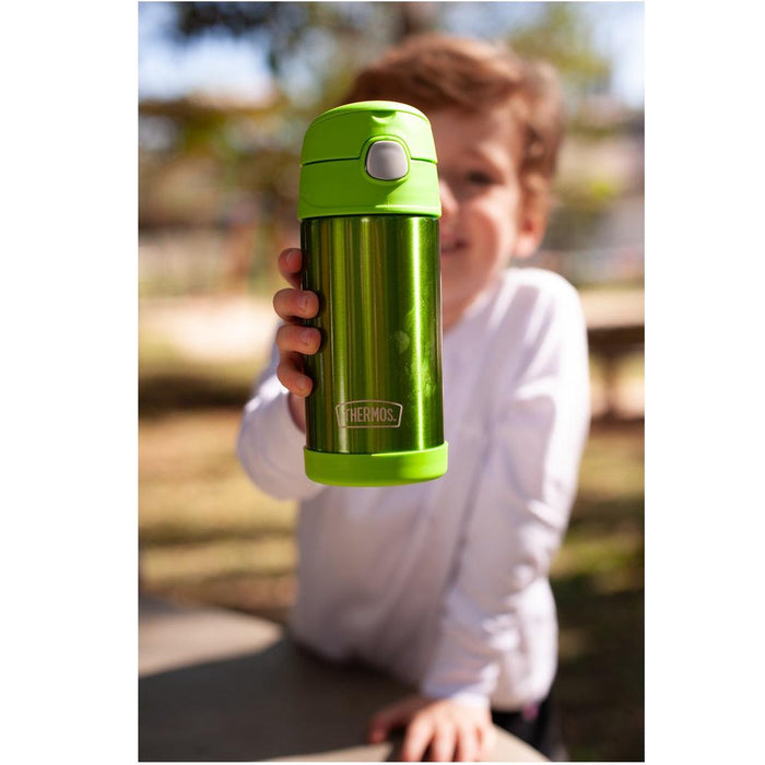 
    Garrafa Térmica Infantil Thermos Funtainer Verde 355ML - Thermos Babytunes
  