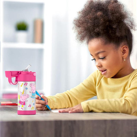 Garrafa Térmica Infantil Thermos Peppa Pig 350ML