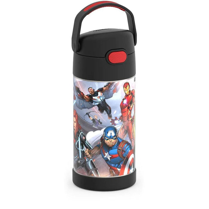 
    Garrafa Térmica Infantil Thermos Funtainer Vingadores Preta 350ML - Thermos Babytunes
  