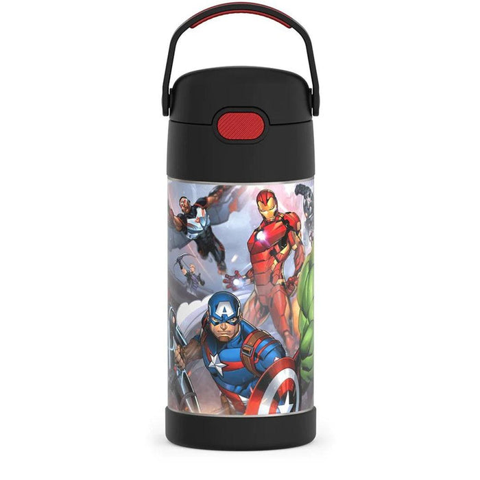 
    Garrafa Térmica Infantil Thermos Funtainer Vingadores Preta 350ML - Thermos Babytunes
  