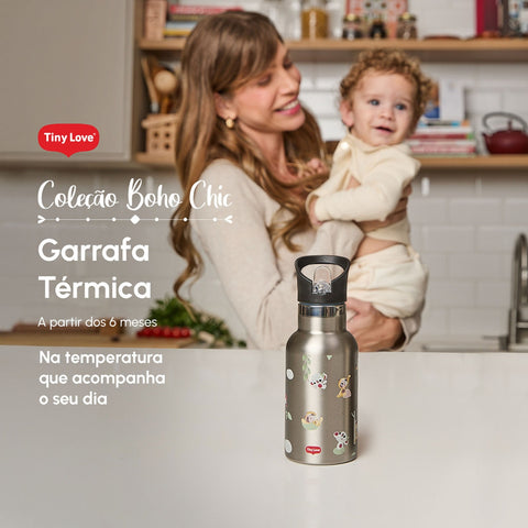 Garrafa Térmica Infantil Tiny Love Boho Chic