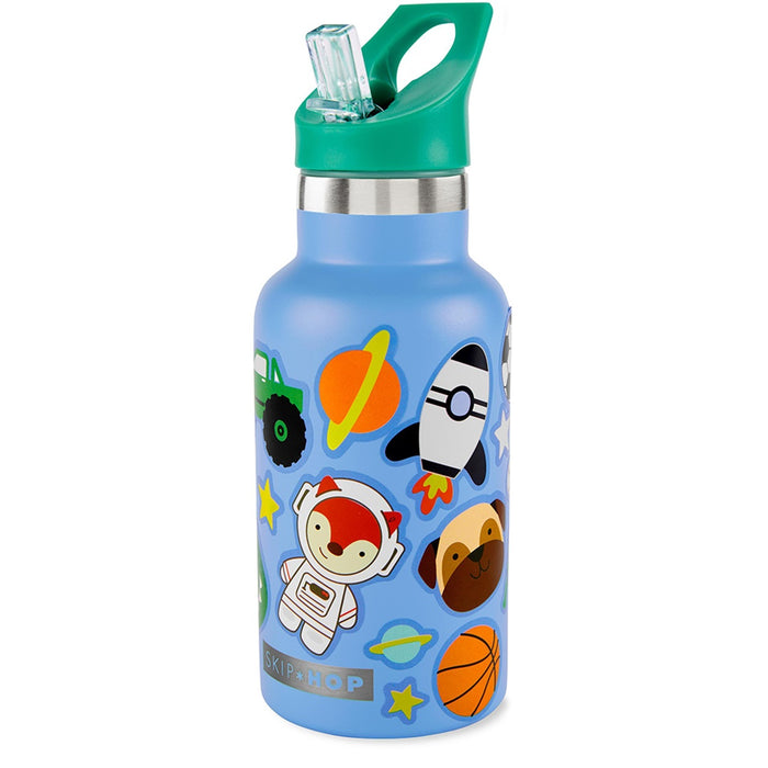 
    Garrafa de Aço Inoxidável Skip Hop Personalizável Azul - Skip Hop Babytunes
  