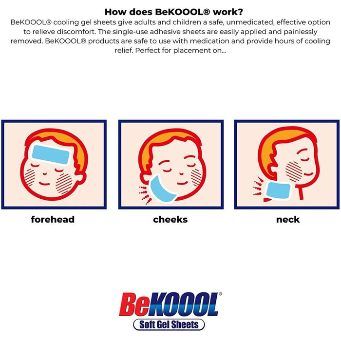 
    Gel Adesivo Bekool Para Combate à Febre e Dor De Vacinas - Bekool Babytunes
  