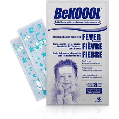 Gel Adesivo Bekool Para Combate à Febre e Dor De Vacinas - Projeto Conveniente