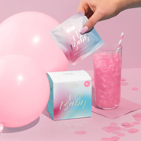 Art of Sucre Glitter Bomb Para Chá Revelação Surpresa - Baby Girl