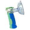 Inalador Medicate Air Mesh Colors Baby Com Bateria + Fonte de Alimentação - Azul