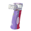 Inalador Medicate Air Mesh Colors Baby Com Bateria + Fonte de Alimentação - Lílas