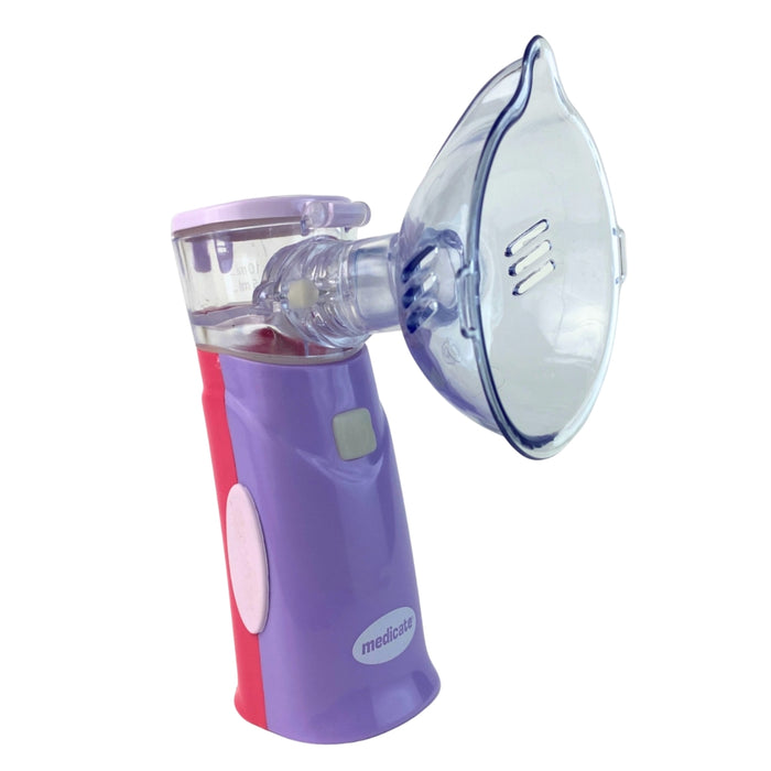 
    Inalador Medicate Air Mesh Colors Baby Com Bateria + Fonte de Alimentação - Lílas - Medicate Babytunes
  