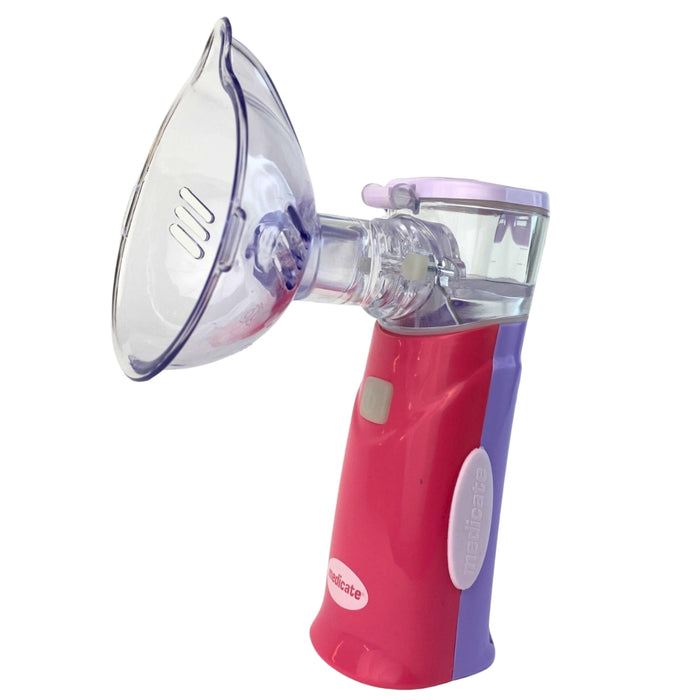 
    Inalador Medicate Air Mesh Colors Baby Com Bateria + Fonte de Alimentação - Rosa - Medicate Babytunes
  